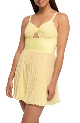 Rya Collection Malibu Cutout Chemise in Sunshine