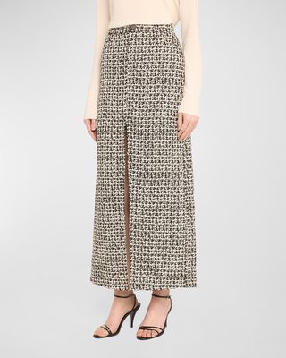Rye Tweed Maxi Skirt