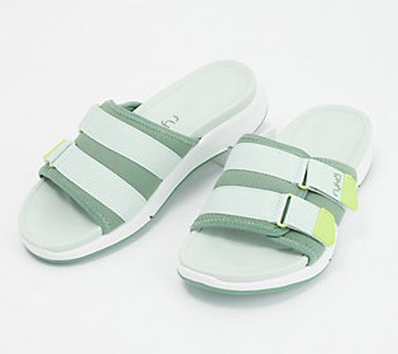 Ryka Adjustable Slide Sandals with Re-Zorb - Tribute