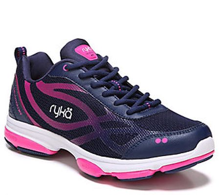 Ryka Cushioned Lace-up Training Shoes - Devotio n XT