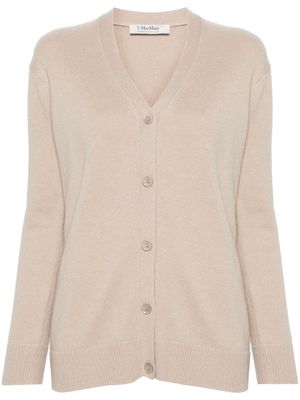 'S Max Mara button-up wool-blend cardigan - Neutrals