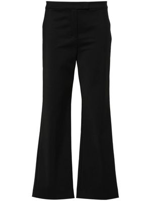 'S Max Mara Conico twill flared trousers - Black