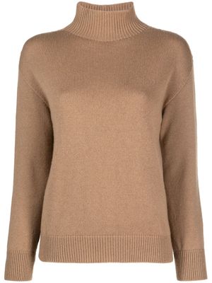 'S Max Mara high-neck cashmere jumper - Neutrals