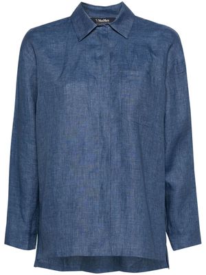 'S Max Mara Kasia linen shirt - Blue