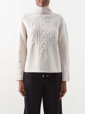 S Max Mara - Kriss Sweater - Womens - Ecru