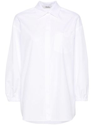 'S Max Mara long-sleeve cotton shirt - White