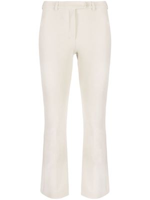 'S Max Mara mid-rise cropped trousers - Neutrals