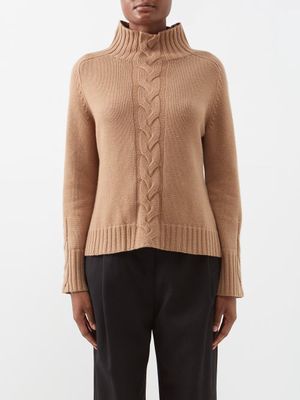 S Max Mara - Oceania Sweater - Womens - Camel