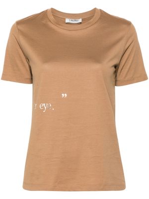 'S Max Mara Orlanda cotton T-shirt - Neutrals