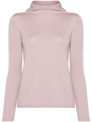 'S Max Mara Paprica knitted hoodie - Pink