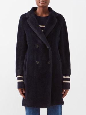 S Max Mara - Roseto Coat - Womens - Dark Navy