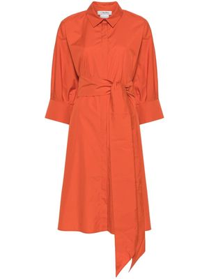 'S Max Mara Tabata cotton shirtdress - Orange