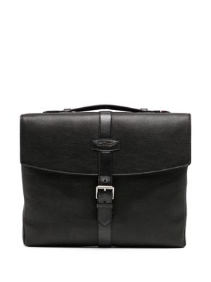 S.T. Dupont leather laptop bag - Black
