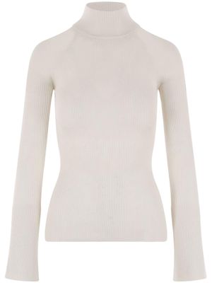 SA SU PHI ribbed-knit jumper - White