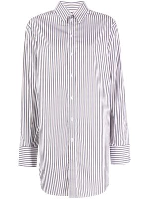 SA SU PHI striped cotton shirt dress - Multicolour