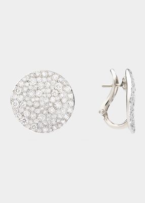 Sabbia 18k White Gold and Diamond Earrings