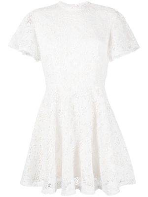 Sabina Musayev guipure lace minidress - White