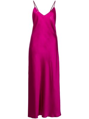 SABLYN Taylor silk midi dress - Pink
