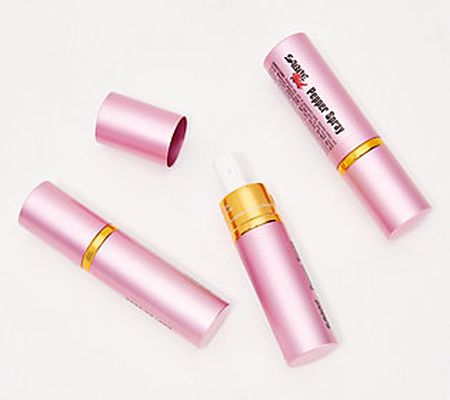 Sabre Set of 3 Lipstick Pepper Spray