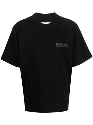 sacai As One short-sleeve T-shirt - Black