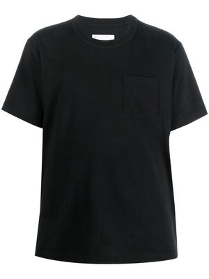 sacai crew-neck T-shirt - Black
