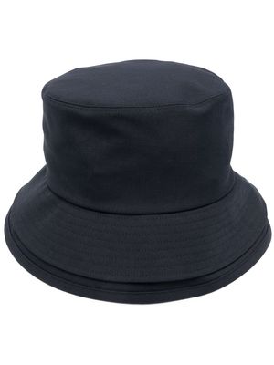 sacai double-brim bucket hat - Black