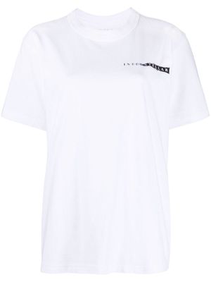 sacai Interstellar print T-shirt - White