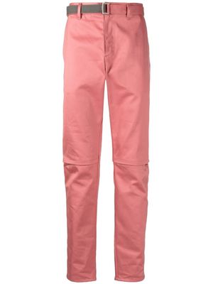 sacai straight-leg trousers - Pink
