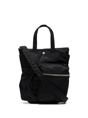 sacai x Porter-Yoshida & Co. multi-pocket bag - Black