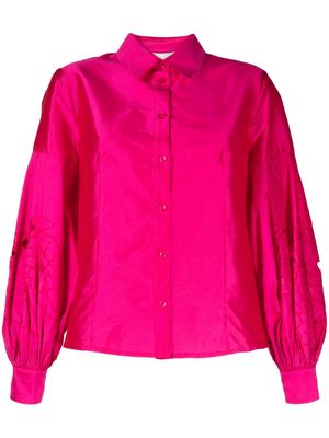 Sachin & Babi Astor satin-finish shirt - Pink