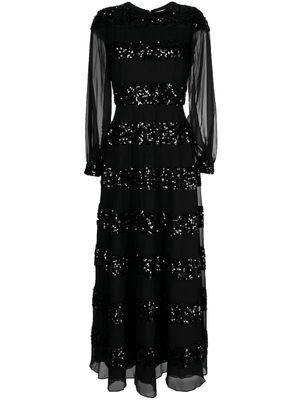 Sachin & Babi Brenda sequin-embellished dress - Black
