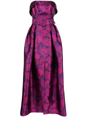 Sachin & Babi Brielle floral-print dress - Purple