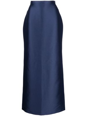 Sachin & Babi Isolde satin-finish skirt - NIGHT SKY