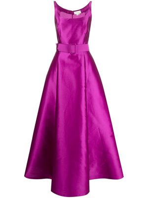 Sachin & Babi Kruse flared gown - Purple