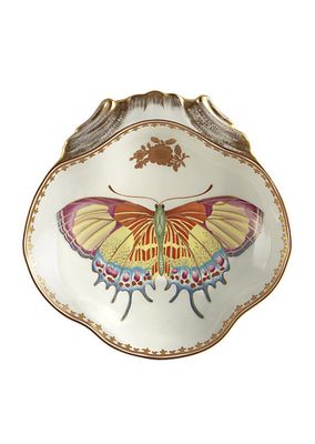 Sacred Bird & Butterfly Shell Dish