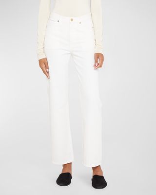 Sade Mid-Rise Straight Jeans