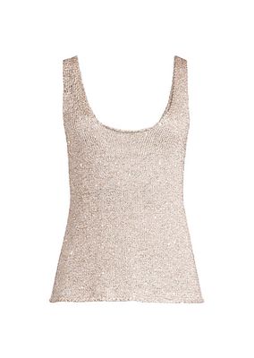 Sadie Sequin Knit Tank Top