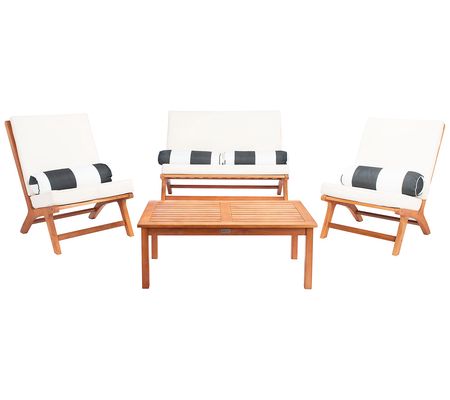 Safavieh Chaston 4pc Outdoor Living Set