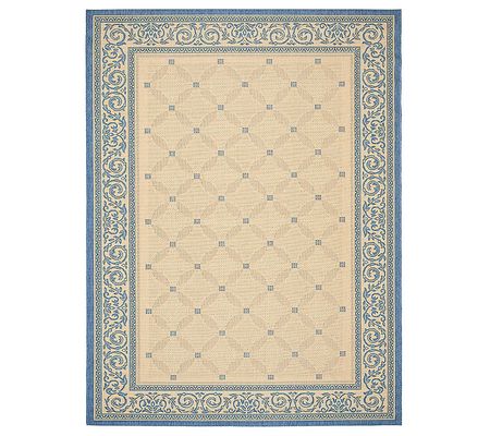 Safavieh Courtyard Lattice Flower 7' 10" x 11' g