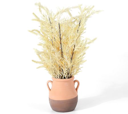 Safavieh Faux 20" Potted Wheat Plant