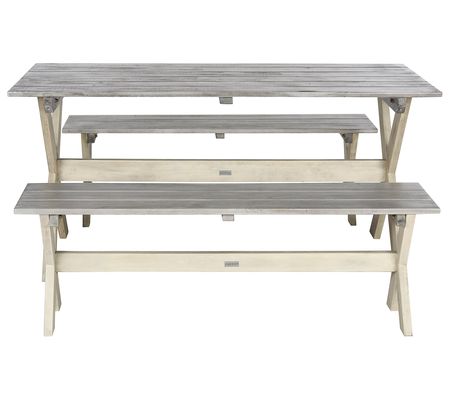 Safavieh Marina 3pc Picnic Table Set