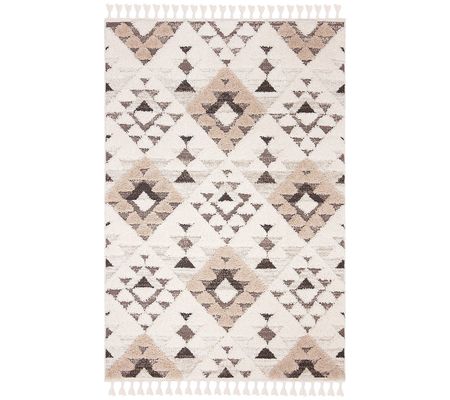 Safavieh Moroccan Tassel 688 Series 4' X 6' Sha g Rug