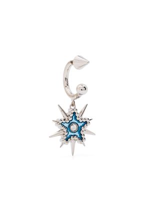 SafSafu Wild Star single earring - Silver