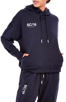 SAGE COLLECTIVE Inspired Extended Cuff Pullover Hoodie in Current