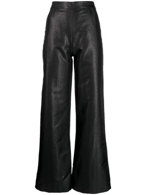 Saiid Kobeisy brocade classic trousers - Black