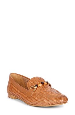 SAINT G Marisa Woven Loafer in Cuoio