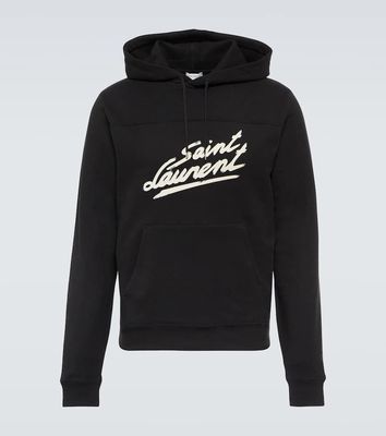 Saint Laurent '50s Signature cotton hoodie