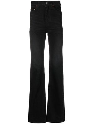 Saint Laurent 70's high waisted jeans - Black