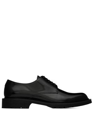 Saint Laurent Army leather Derby shoes - Black