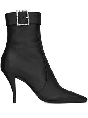 Saint Laurent Claude 90mm boots - Black